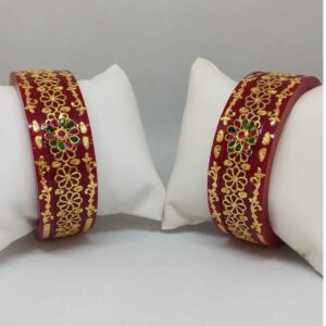 22 KT GOLD PRINTED DESIGNED RAS PATLA
