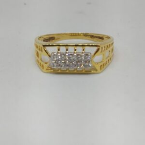 Real diamond branded gents ring