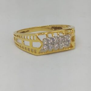 Real diamond branded gents ring
