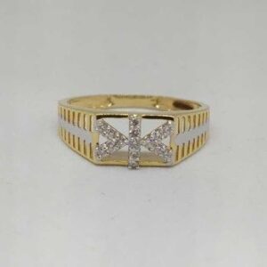 REAL DIAMOND BRANDED GENTS RING