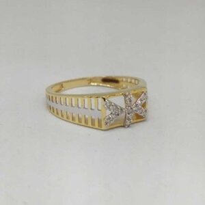 REAL DIAMOND BRANDED GENTS RING