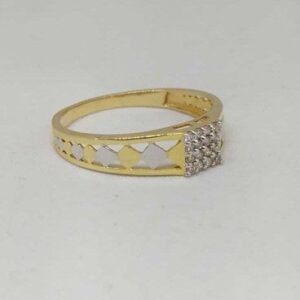 Real diamond branded gents ring