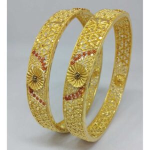 22 KT Gold  Culcutti Bangle