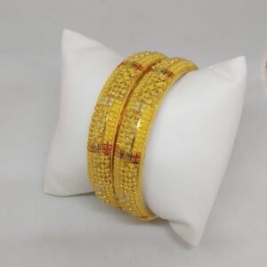 22 KT GOLD CULCUTTI BANGLE