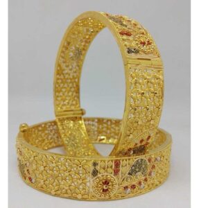 22 KT GOLD CULCUTTI BANGLE