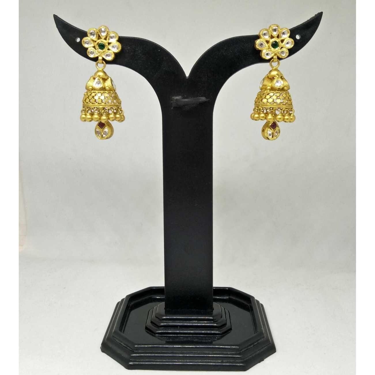 22 KT GOLD ANTIQUE EARRING
