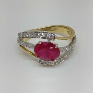Real diamond   branded ladies ring