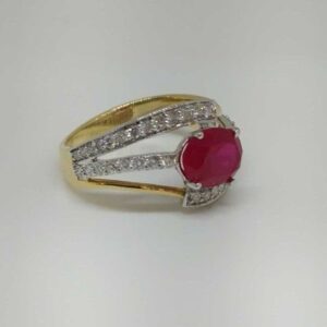 Real diamond   branded ladies ring