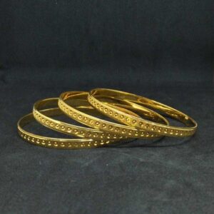 1 gram machine cut designer bangle