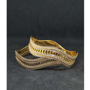 1 gram designer curve bangle