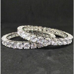Ad diamond designed forming bangle