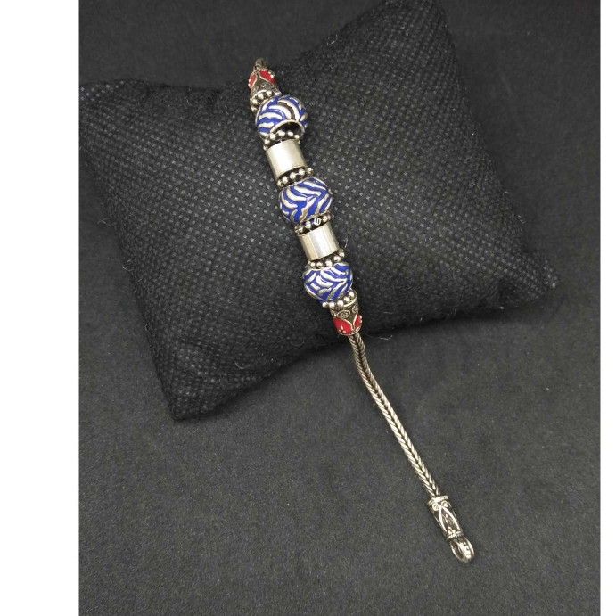 925 Sterling Silver Oxides Ladies Bracelet - Image 2