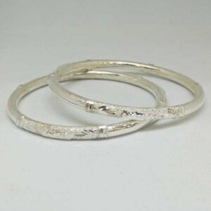925 Sterling Silver Plan Designed Bangle