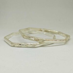 925 Sterling Silver Fancy. Bangle