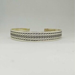 925 Sterling Silver DESIGNER OXIDESED GENT'S BRACELET