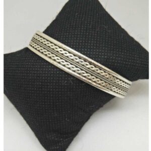 925 Sterling Silver DESIGNER OXIDESED GENT'S BRACELET