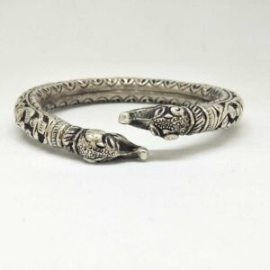 925 sterling silver oxidesed designer gent's bracelet