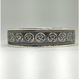 925 Sterling Silver OM BRACELET