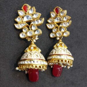 22 kt gold jodhpuri antique set