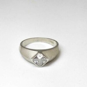 925 Sterling Silver Casual Gents Ring