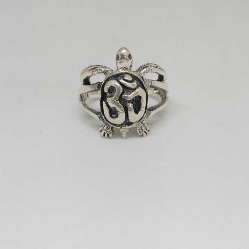 925 sterling silver kachhua ring