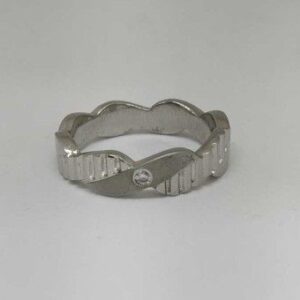 925 sterling silver gents band