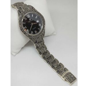 92.5 sterling silver antique ladies watch