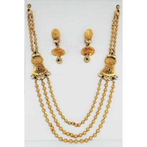 22 kt gold antique set