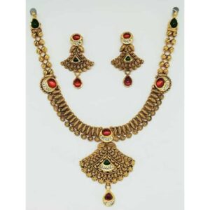 22 kt gold antique set