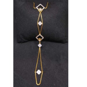 22 KT Gold Hand Pocha