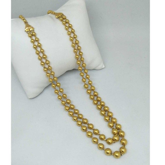 22 kt gold mala