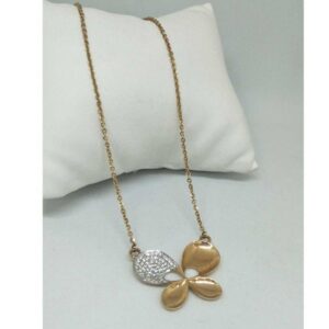 18 KT Rose Gold Pendant Chain