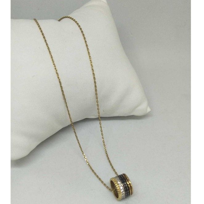 18 kt gold pendant chain