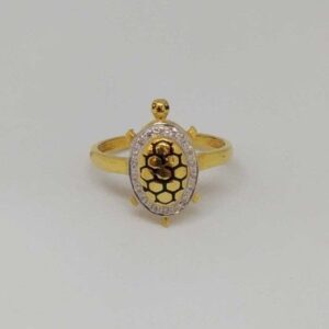 22 Kt Gold Ladies Branded Ring