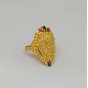 22 Kt Gold Ladies Branded Ring