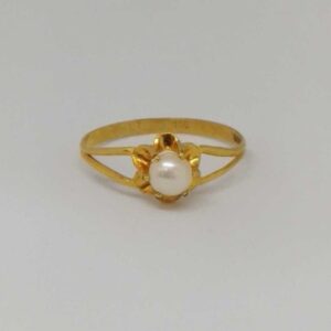22 Kt Gold Ladies Branded Ring
