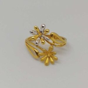 22 Kt Gold Ladies Branded Ring
