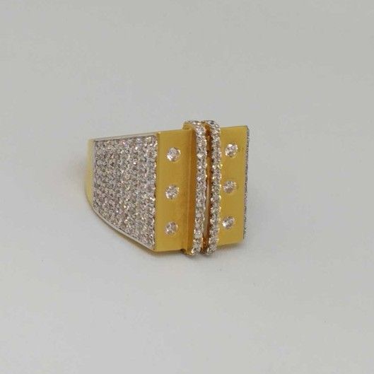 22 kt Gold Gents Branded Ring