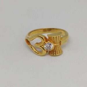 22 Kt Gold Ladies Branded Ring