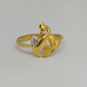 22 kt Gold Ladies Branded Ring