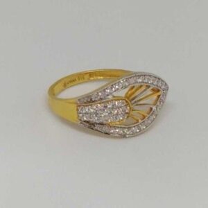 22 Kt Gold Ladies Branded Ring