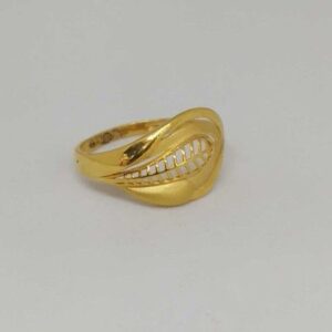 22 Kt Gold Ladies Branded Ring