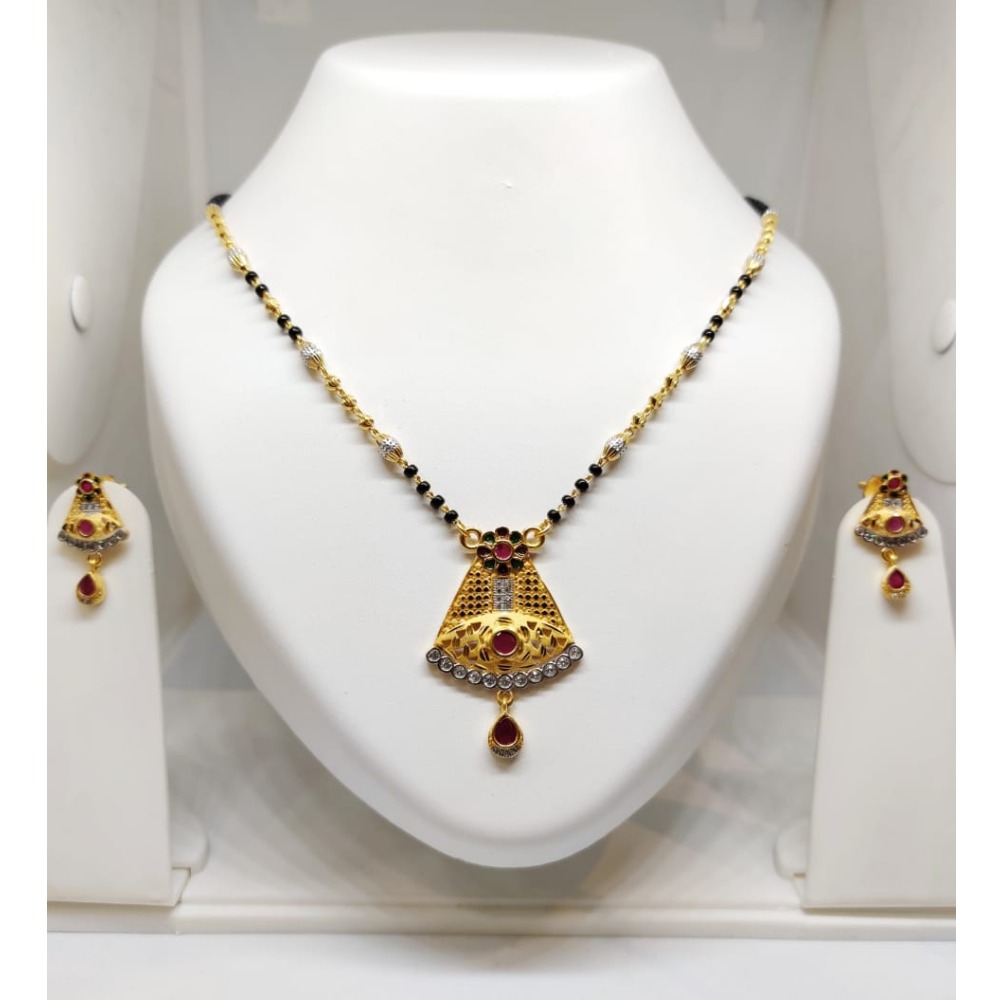 916 Gold Antique Mangalsutra JJ-M04