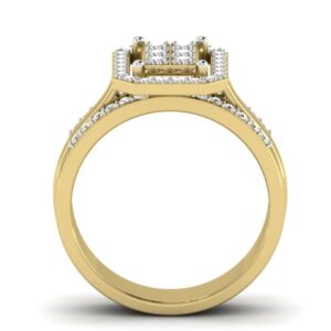 18KT Yellow Gold Zoya Diamond Engagement Ring