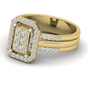 18KT Yellow Gold Zoya Diamond Engagement Ring