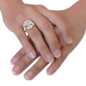 18KT White Gold Aster Diamond Ring