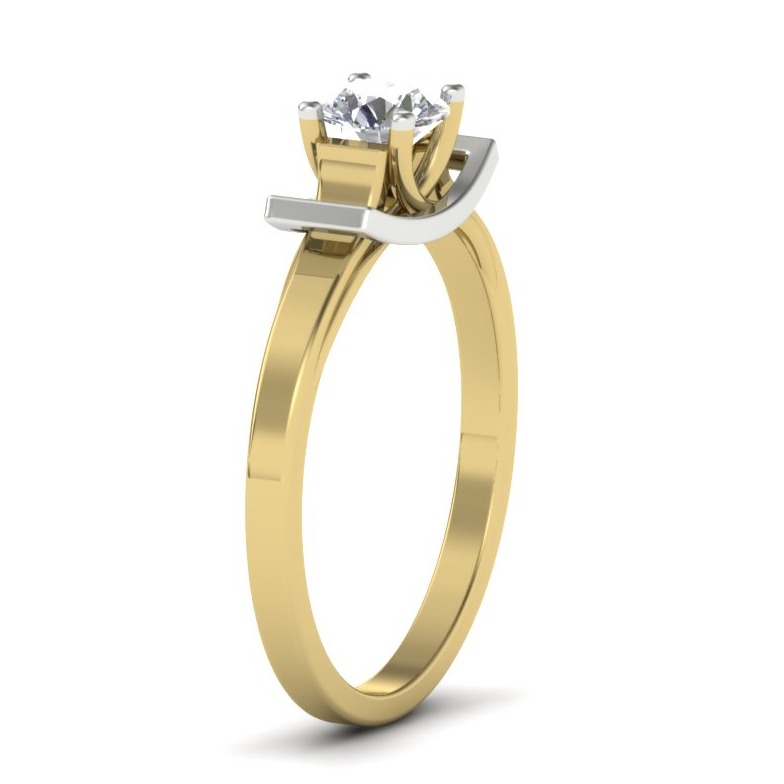 18KT Charming Diamond Solitaire Ring - Image 4