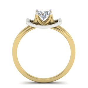 18KT Charming Diamond Solitaire Ring