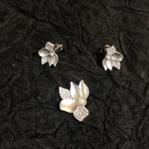 follower kasting silver pendant set