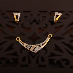 diamond casting pendant set